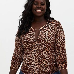 NEW Torrid Leopard Print Sweater